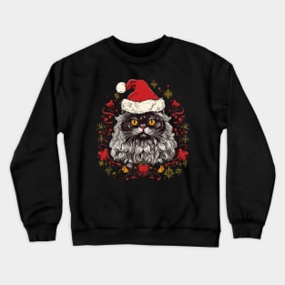 Persian Cat Christmas Crewneck Sweatshirt